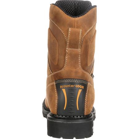 Georgia Boot Comfort Core Composite Toe Waterproof Logger Work Boot, 95W GB00123